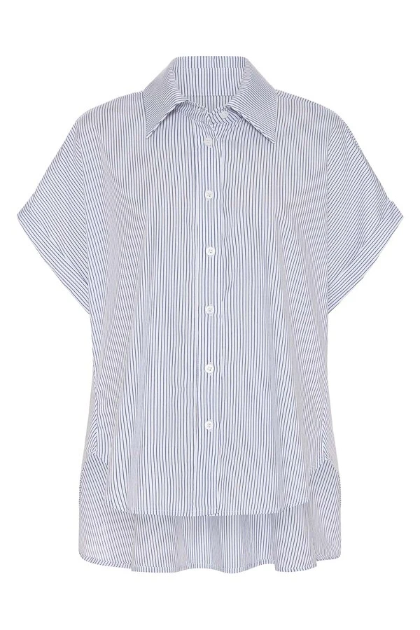 Camisa Gigi Listrada Marinho