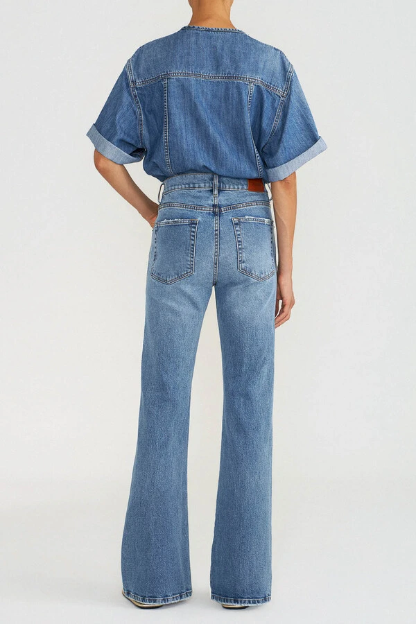 Calça 70'S Stretch Jeans Vintage
