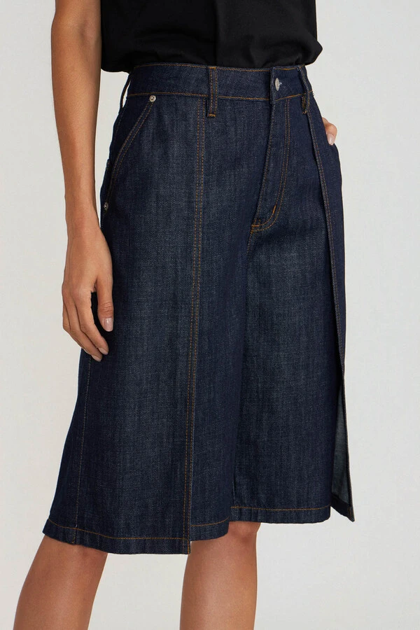 Jorts Folder Raw Denim