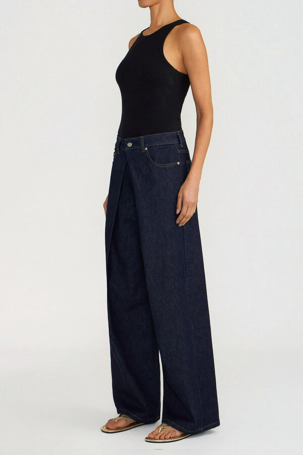 Calça Fold Raw Denim