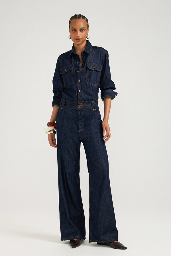 Macacão Marine Raw Denim