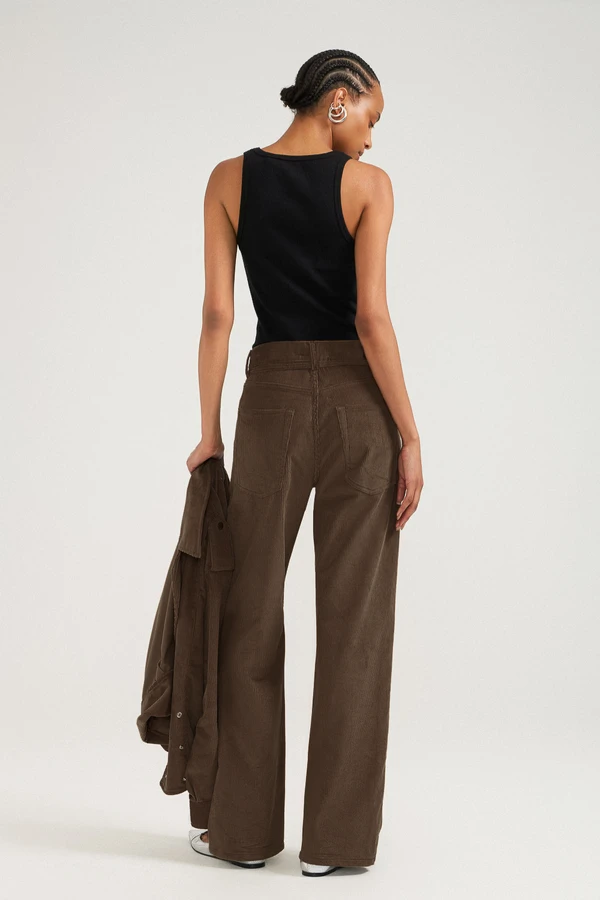 Calça Loose Corduroy