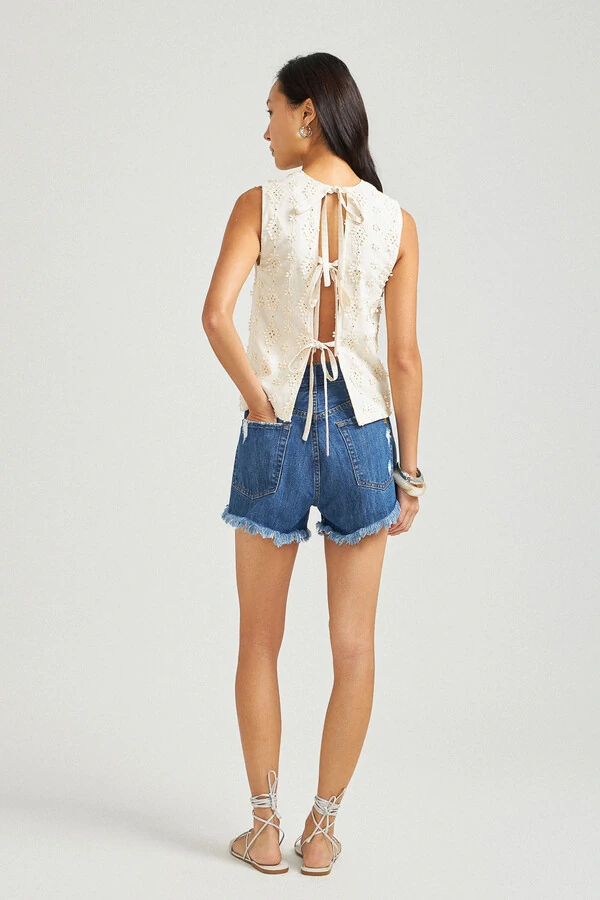 Short Urban Jeans Escuro