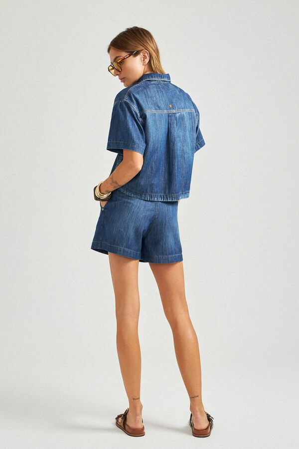 Camisa Happy Jeans Escuro