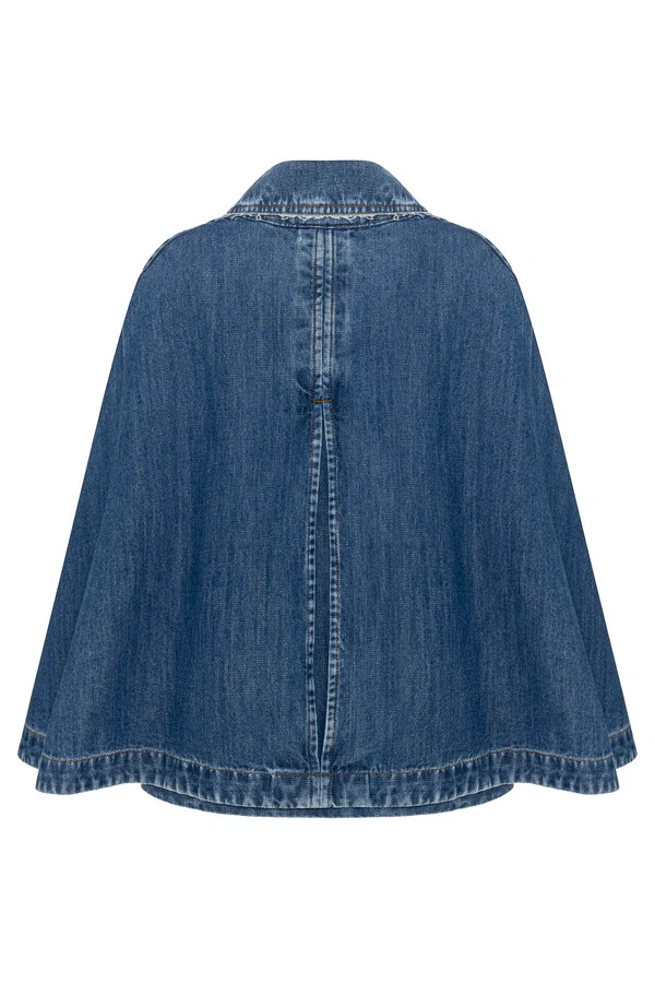 Pelerine Jeans Médio
