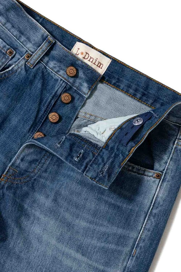 Calça Boyfriend Jeans Escuro