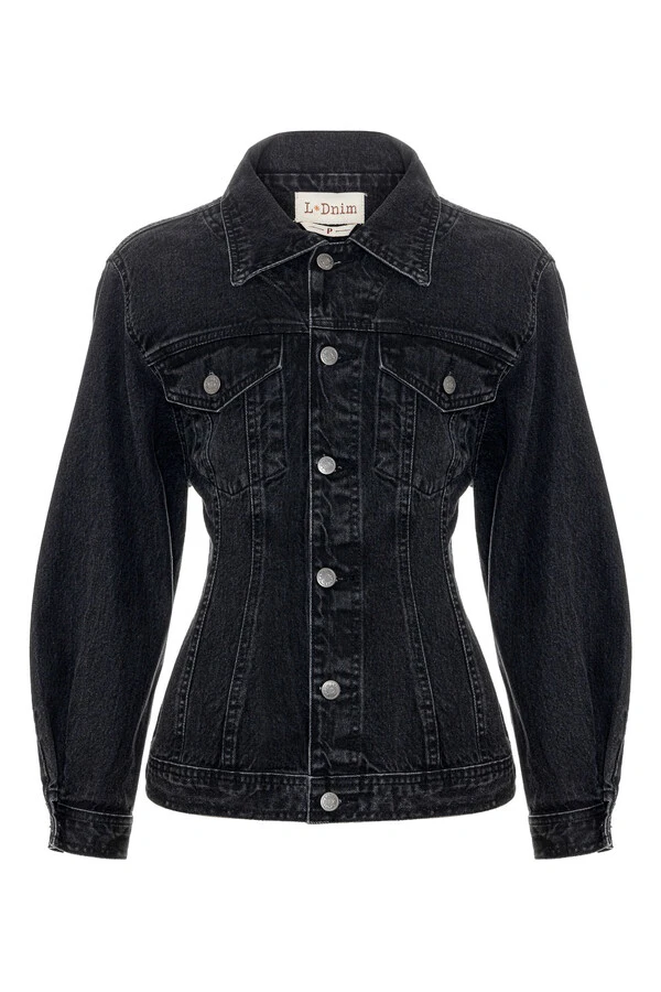 Jaqueta Laces Black Jeans