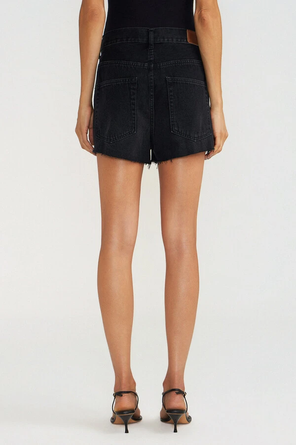 Shorts Crossover Black Denim