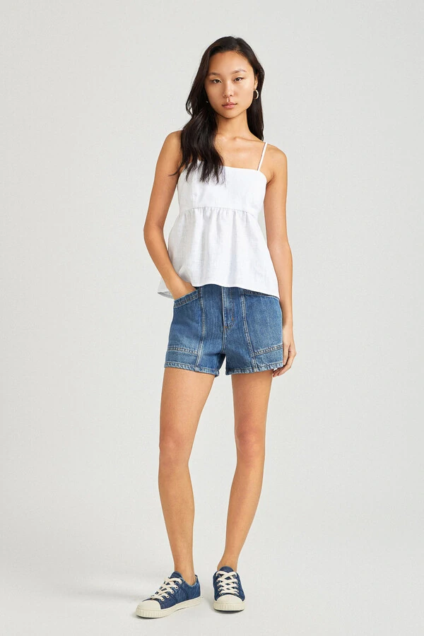 Short Lily Jeans Escuro