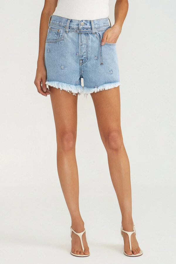 Shorts Loose Asterisco Jeans Vintage