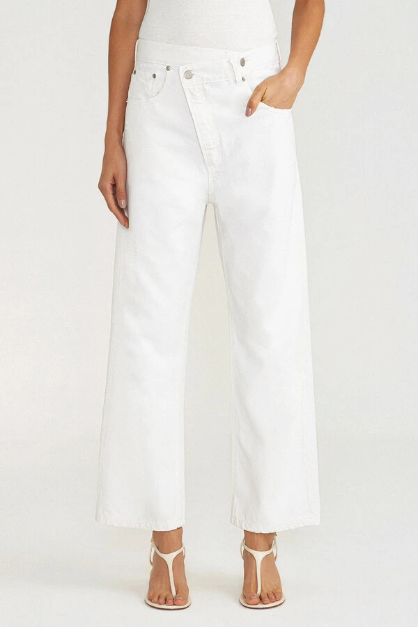 Calça Crossover White Denim