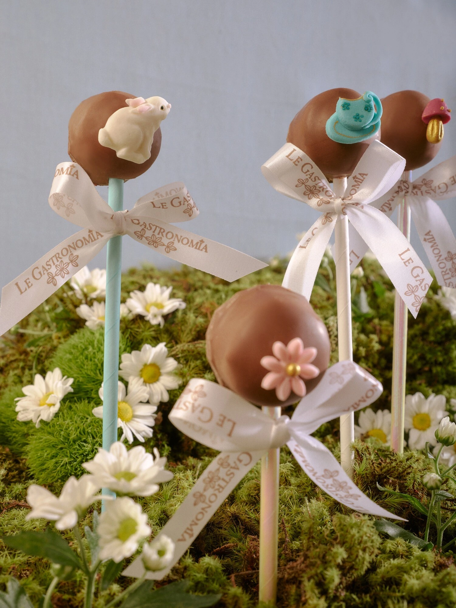 FotoPirulito Mini Pão de Mel com Aplique de Páscoa