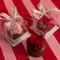 Caixa Individual Pão de Mel Tradicional especial Dia da Mulher