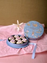 Caixa Bichos 07 Pães de Mel com Flor 3D