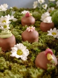 Pão de Mel Mini com Aplique de Páscoa