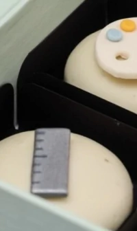Kit 2 Pães de Mel Tradicional com apliques Dia dos Professores