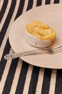 Rocambole Brigadeiro Branco Dia dos Pais