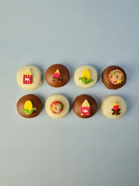 Pão de Mel com Aplique de São João - Novos Sabores Paçoca e Pé de Moleque