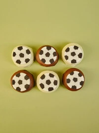 Pão de Mel Tradicional com Aplique de Bola de Futebol