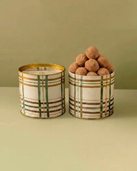 Lata Xadrez 16 Trufas de Chocolate