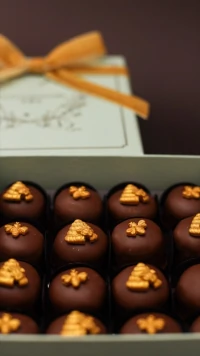 Caixa 16 Mini Pães de Mel com Apliques Rosh Hashaná