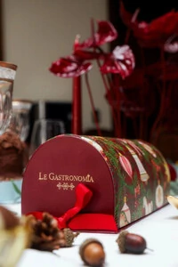 Rocambole Pão de Mel Brigadeiro de Natal