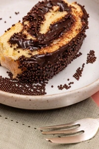 Rocambole Brigadeiro ao Leite