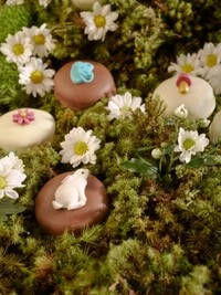 Pão de Mel Tradicional com Aplique de Páscoa