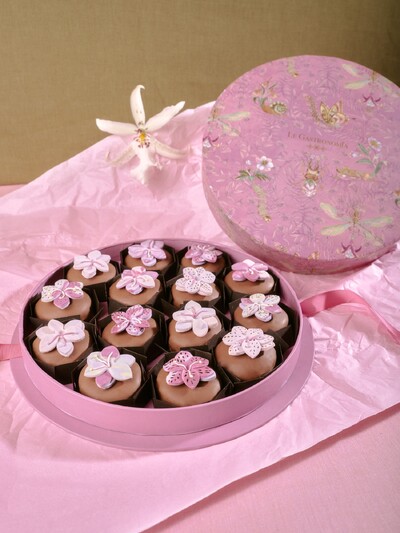 Foto Caixa Bichos 14 Pães de Mel com Flor 3D