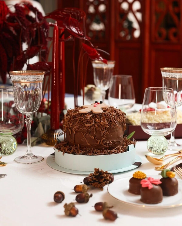 Bolo Pão de Mel de Natal