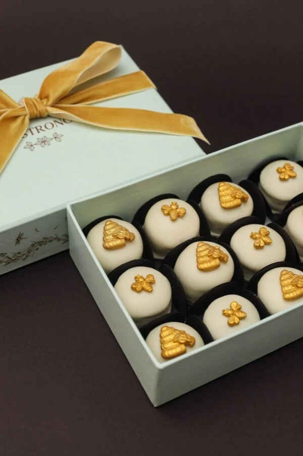 Caixa 12 Mini Pães com Rosh Hashaná