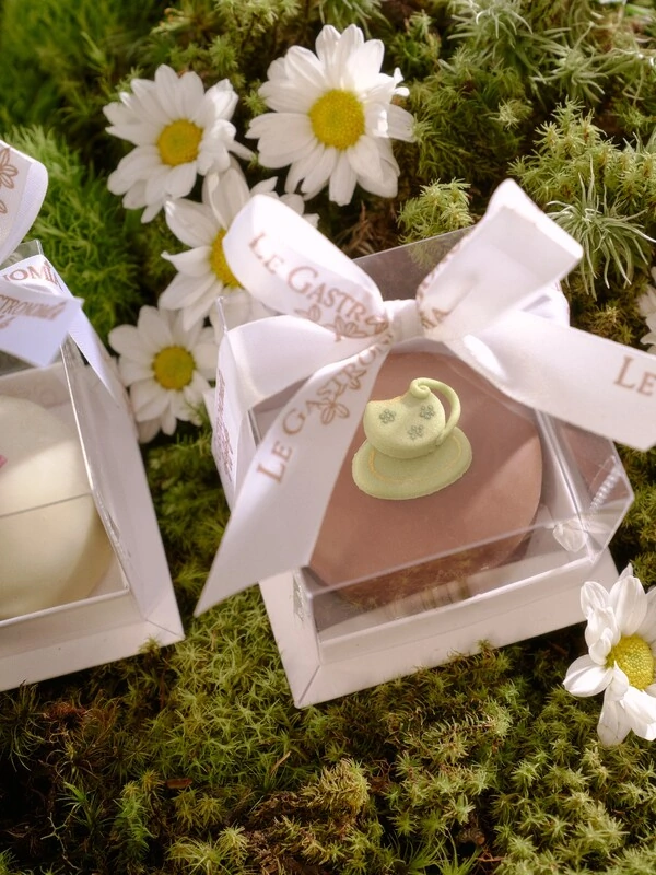 Caixa 01 Pão de Mel Tradicional com Aplique de Páscoa