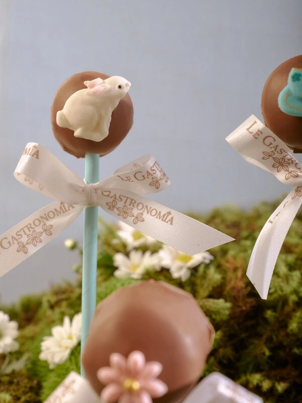 Pirulito Mini Pão de Mel com Aplique de Páscoa