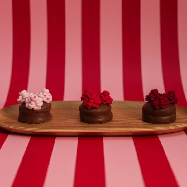 Caixa Individual Pão de Mel Tradicional especial Dia da Mulher