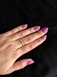 Anel Linha Italiana com zircônia Prata 925 Ouro 18 k
