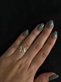 Anel Dog Ajustável Prata 925 Ródio Ouro 18 K