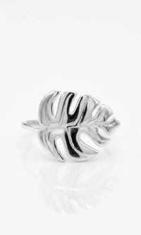 Anel Costela Adão Ajustável Prata 925 Lisa