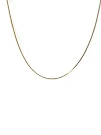 Colar corrente italiana com alongador Prata 925 Ouro 18k