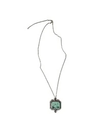 Colar Turmalina fusion Zircônia Prata 925 Ródio