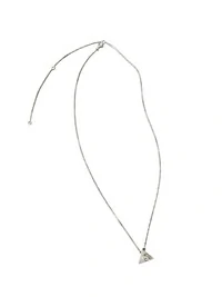Colar Triângulo Zircônia Prata 925 Ródio