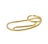 Anel duplo Bioma 12191 Ouro 18 k