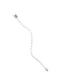 Pulseira Riviera Faca 17 cm Prata 925 ródio