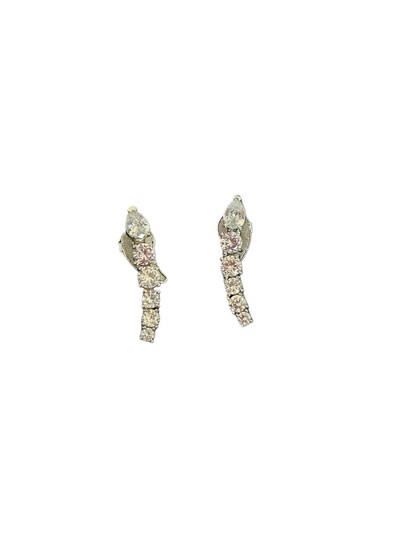 Foto Brinco Eaurcuff Zircônia Prata 925 Ródio