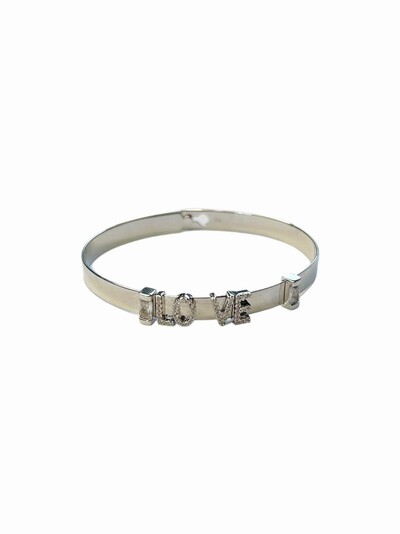 Foto Pulseira Bracelete LOVE Prata 925 Ródio