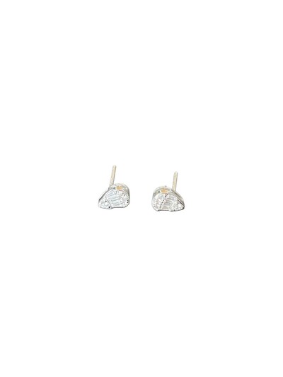 Foto Brinco Gota baguete M Prata 925 Ródio