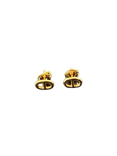 Foto Brinco Tampa lata PP Prata 925 Ouro 18 k