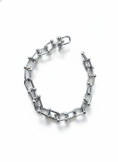 Foto Pulseira Inspiração 18 cm Prata 925 Ródio