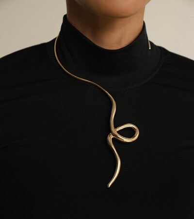FotoColar choker Trajeto12314 Ouro 18 K