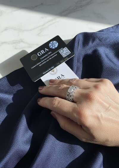 FotoAnel aliança inteira Renda Moissanite Prata 925 Ródio