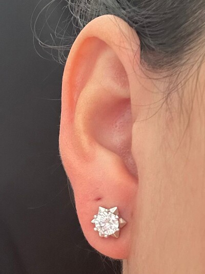 FotoBrinco Estrela Prata 925 Ródio